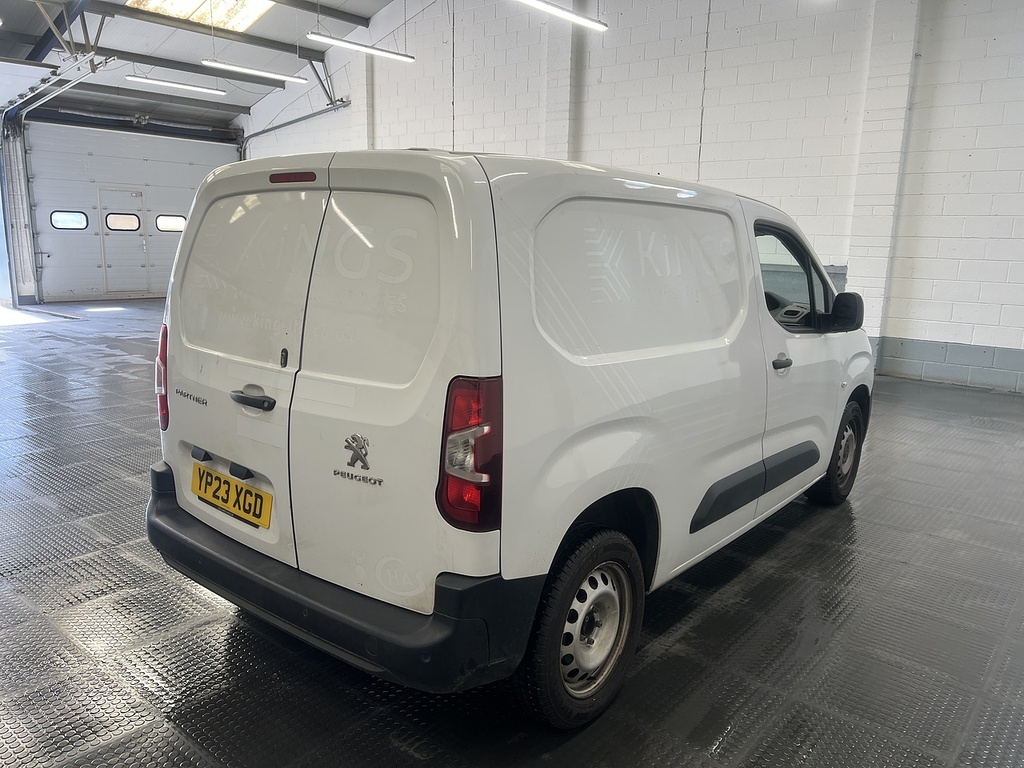 Peugeot Partner 1.5 Bluehdi 1000 Professional Premium Standard P White #3