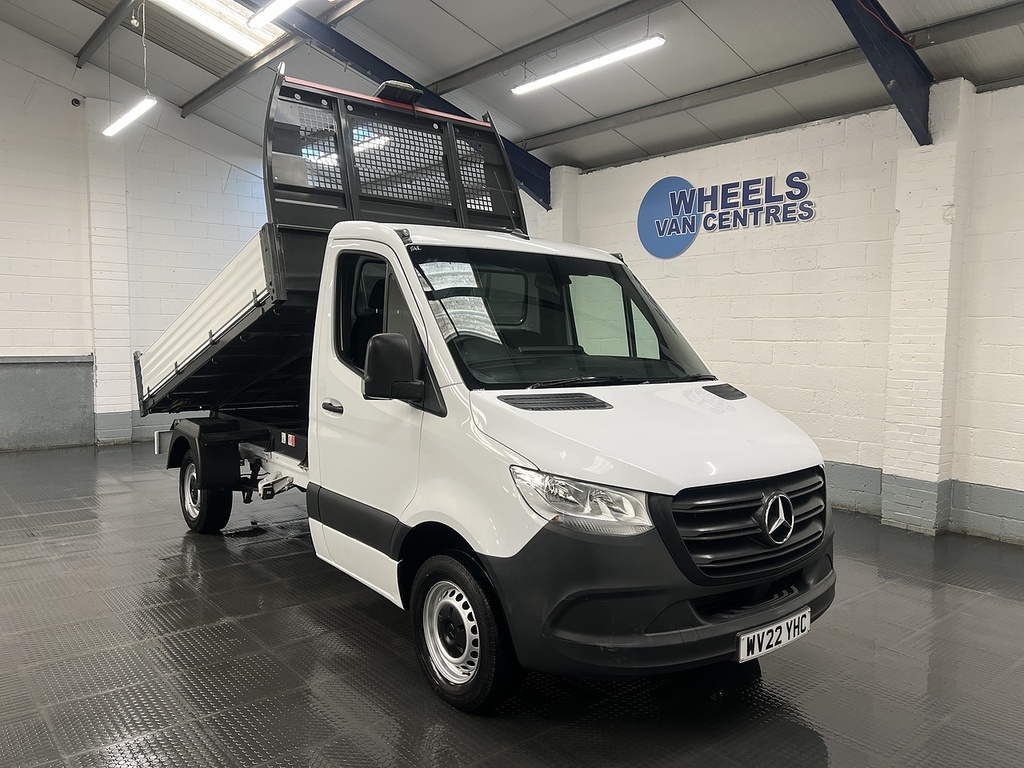 Mercedes-Benz Sprinter 2.0 315 Cdi Progressive Tipper R White #5