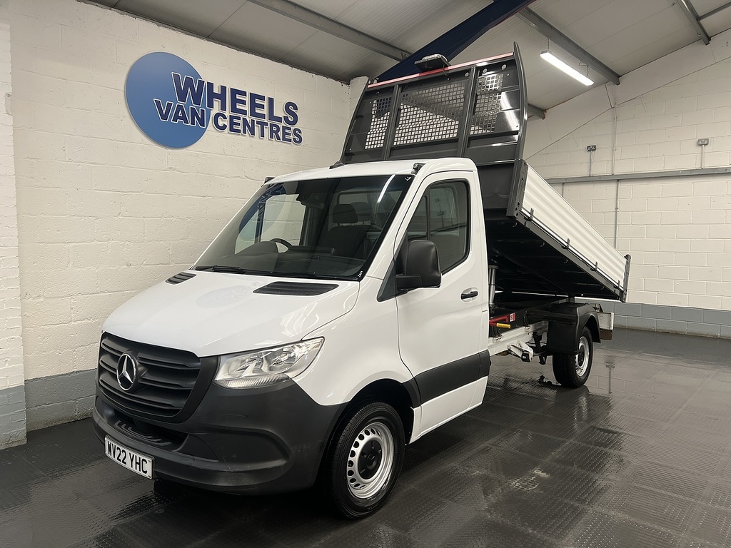 Mercedes-Benz Sprinter 2.0 315 Cdi Progressive Tipper R White