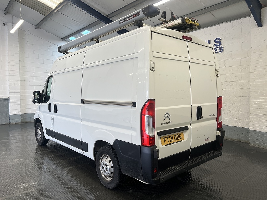 Citroen Relay 2.2 Bluehdi 35 Enterprise Panel Van Man White #2