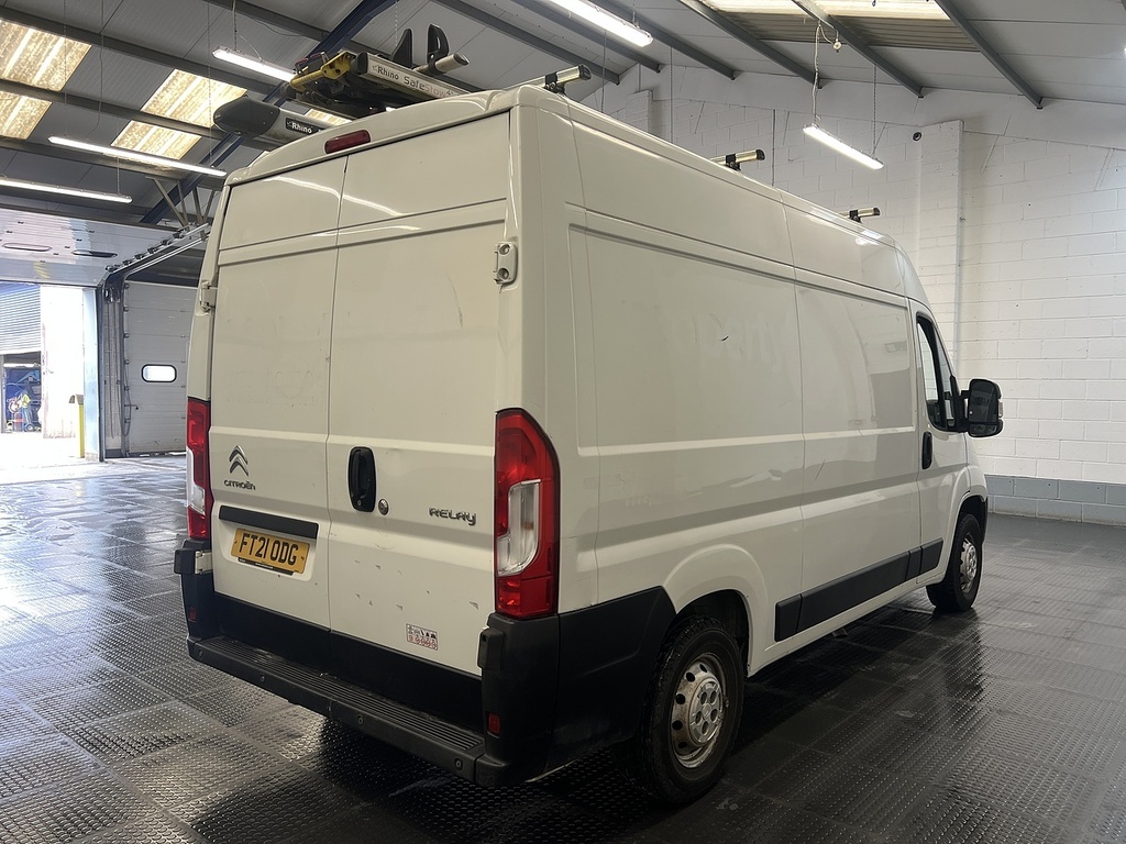 Citroen Relay 2.2 Bluehdi 35 Enterprise Panel Van Man White #3