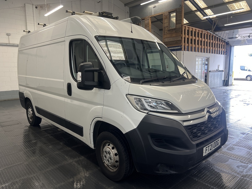 Citroen Relay 2.2 Bluehdi 35 Enterprise Panel Van Man White #4