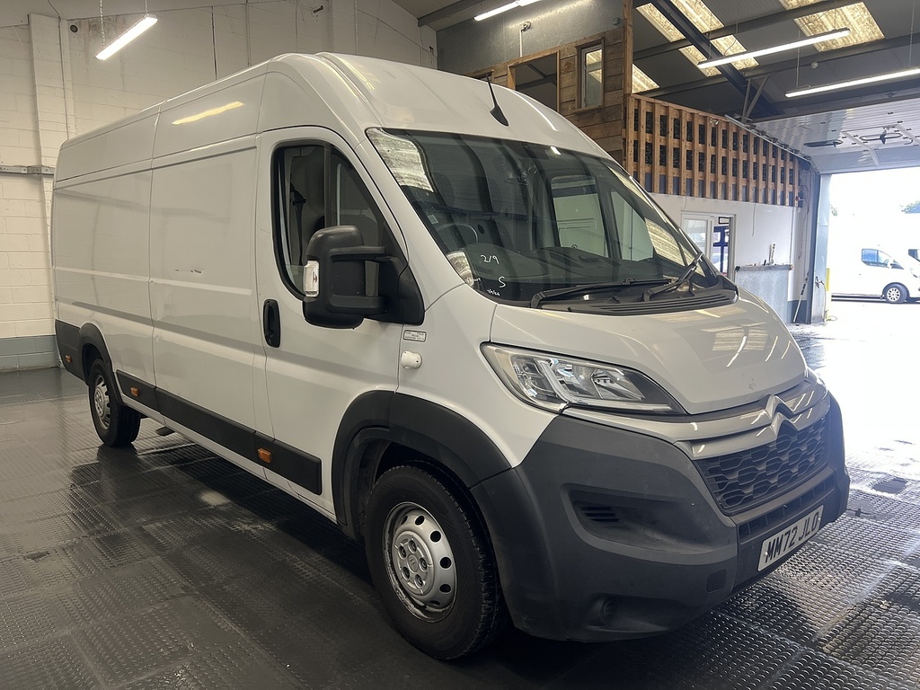 Citroen Relay 2.2 Bluehdi 35 Enterprise Panel Van Man White #4