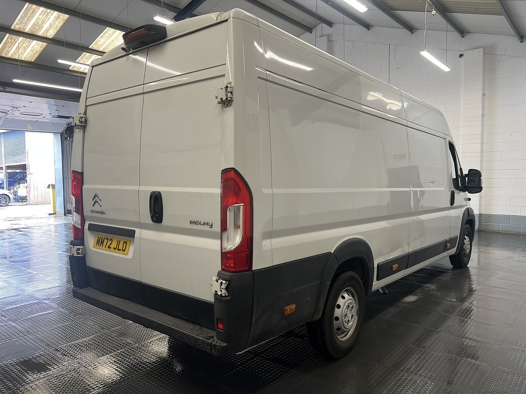 Citroen Relay 2.2 Bluehdi 35 Enterprise Panel Van Man White #3