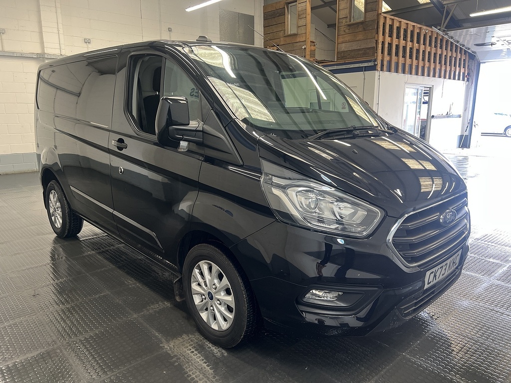 Ford Transit Custom 2.0 280 Ecoblue Limited Panel Van Manua Black #4