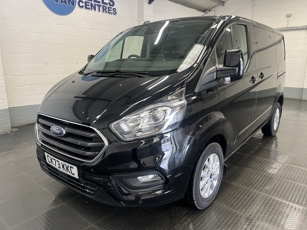 Ford Transit Custom 2.0 280 Ecoblue Limited Panel Van Manua Black