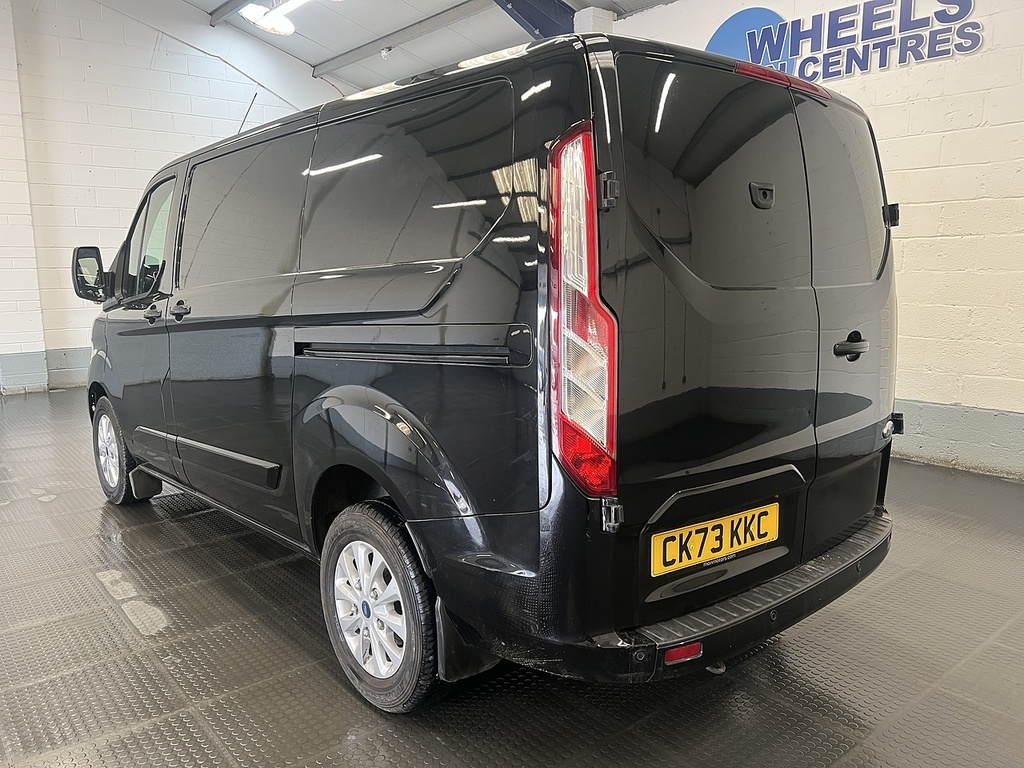 Ford Transit Custom 2.0 280 Ecoblue Limited Panel Van Manua Black #2