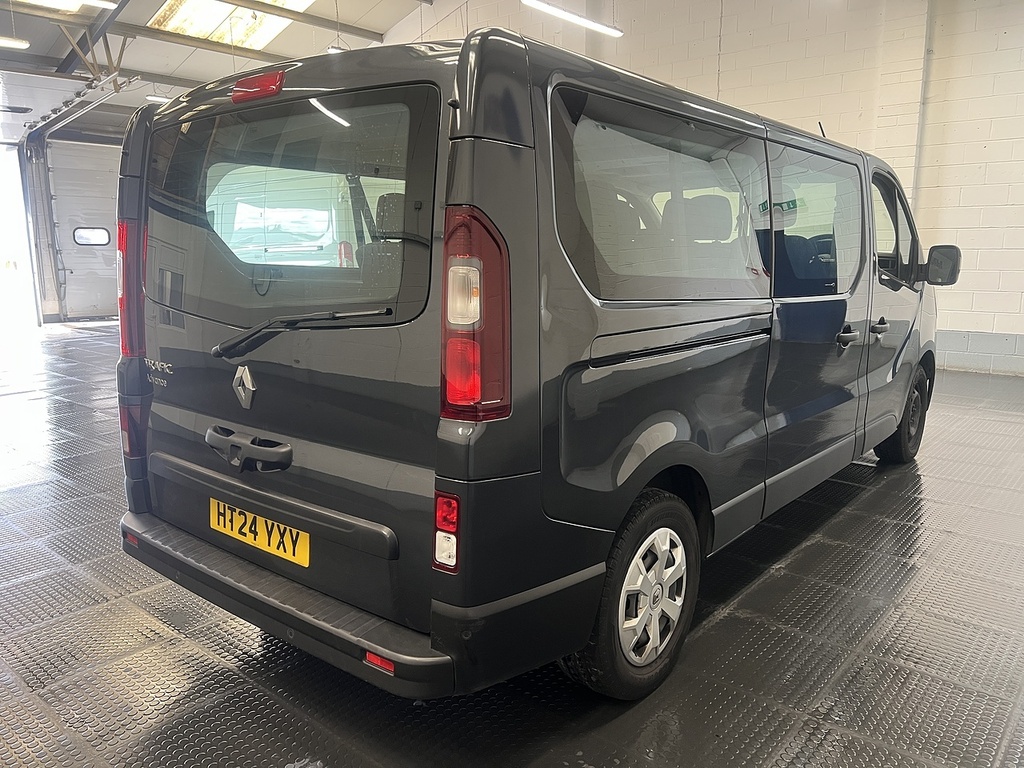 Renault Trafic 2.0 Dci Ll30 Advance Minibus Double Cab Grey #3
