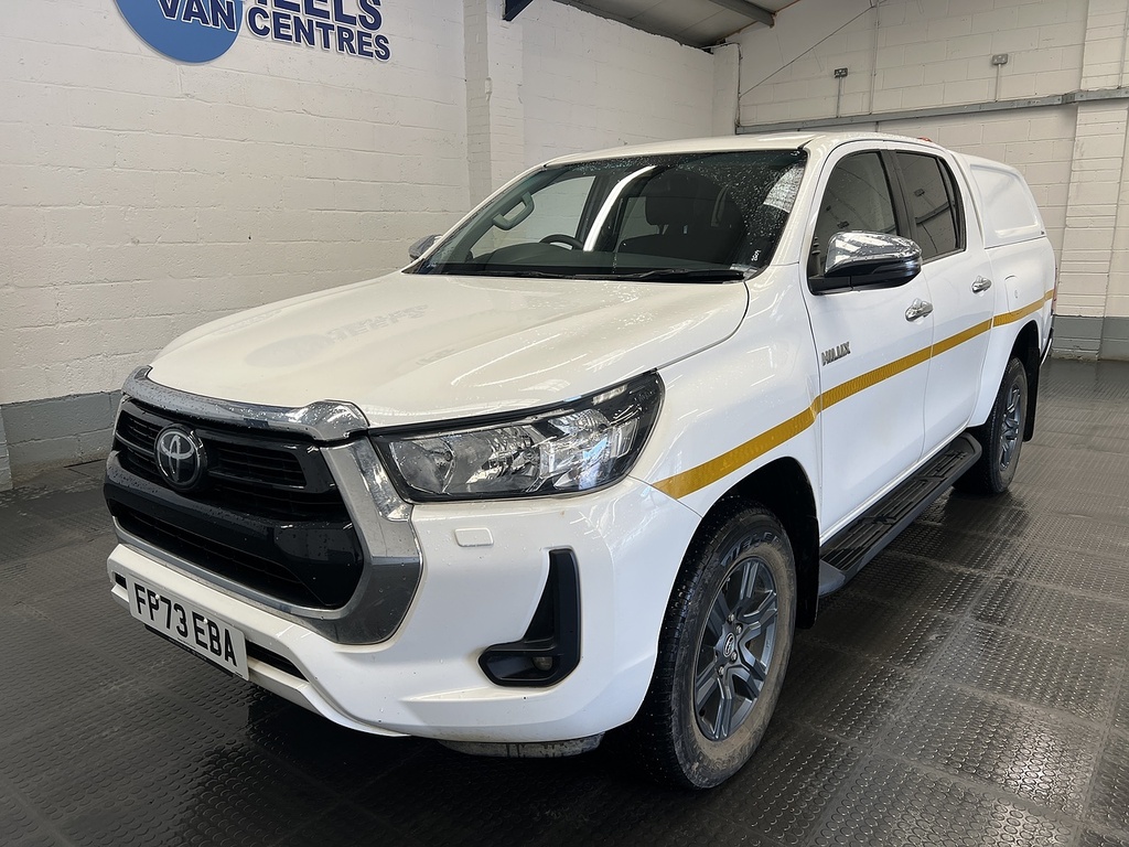 Toyota HILUX 2.4 D-4d Icon Pickup Double Cab 4W White