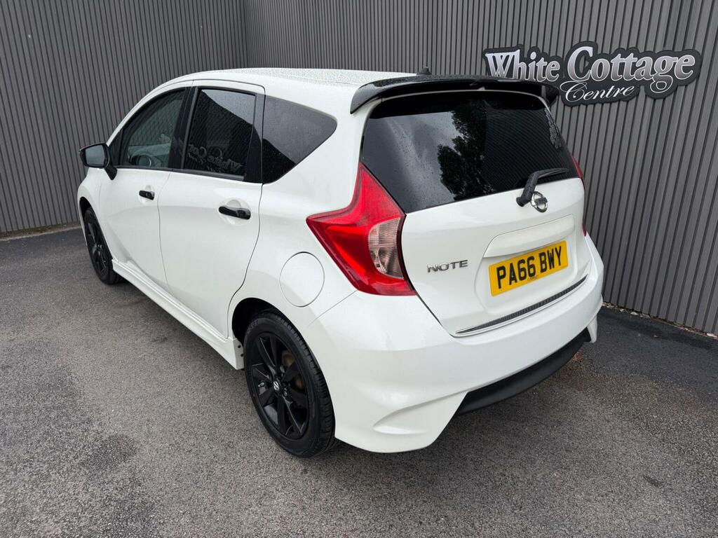 Nissan Note Hatchback 1.2 Black Edition Euro 6 Ss 2017 White #3