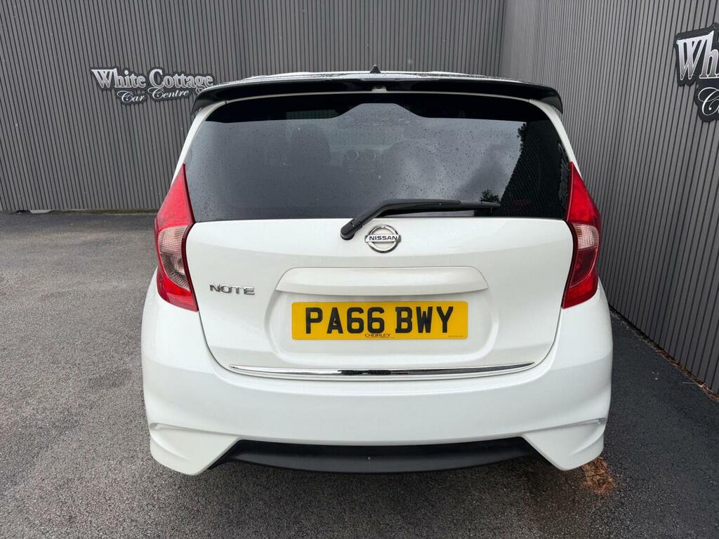 Nissan Note Hatchback 1.2 Black Edition Euro 6 Ss 2017 White #6