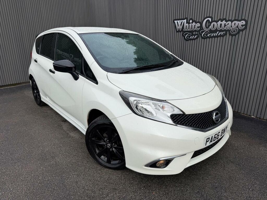 Nissan Note Hatchback 1.2 Black Edition Euro 6 Ss 2017 White