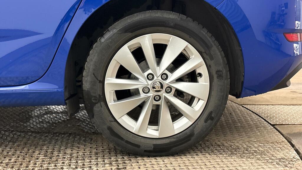 Skoda Scala 1.0 Tsi Se Technology Hatchback Blue #5