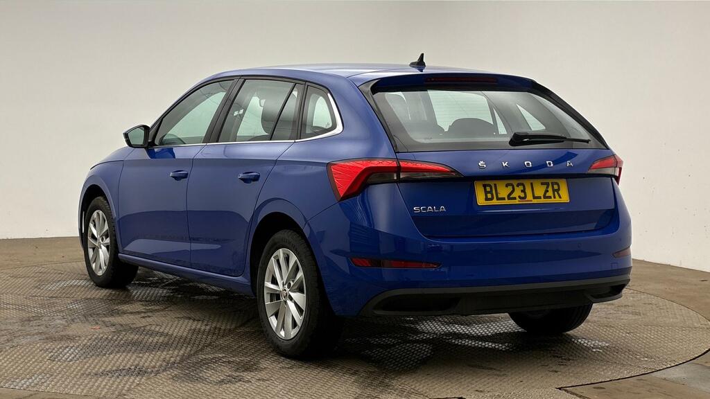 Skoda Scala 1.0 Tsi Se Technology Hatchback Blue #3