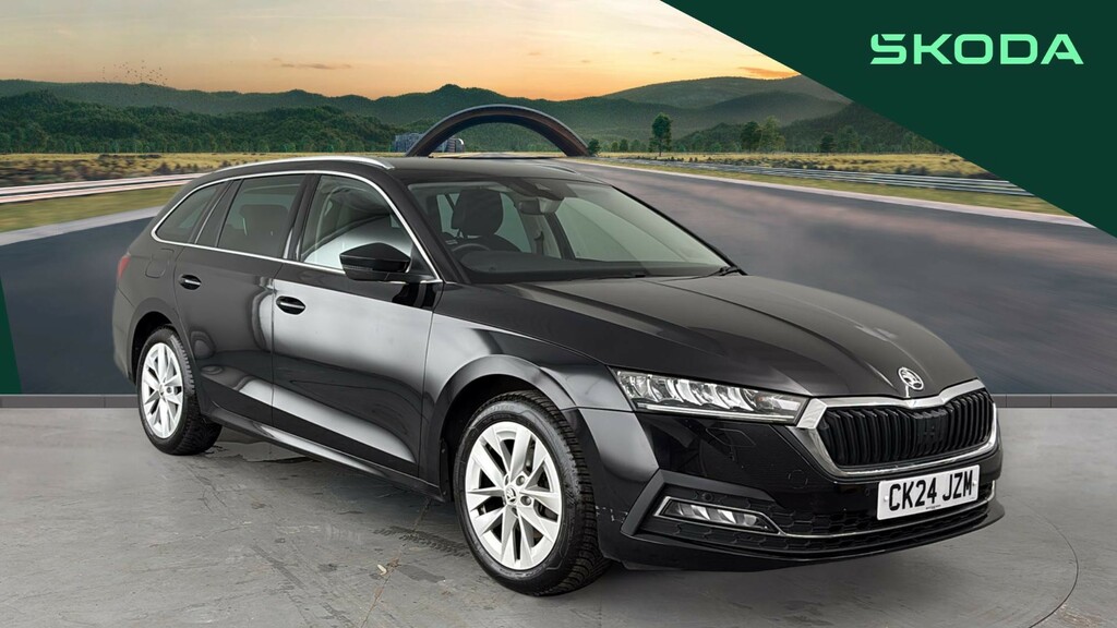 Skoda Octavia 1.5 Tsi Act Se L Estate Euro 6 Black