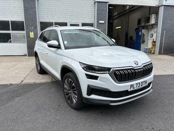 Skoda Kodiaq 1.5 Tsi Act Se L Executive Suv Dsg Euro White