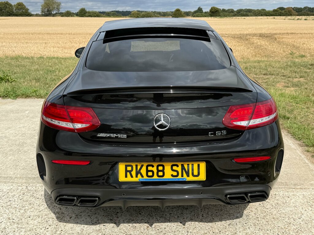 Mercedes-Benz C Class 4.0 C63 V8 Biturbo Amg Premium Coupe Black #6