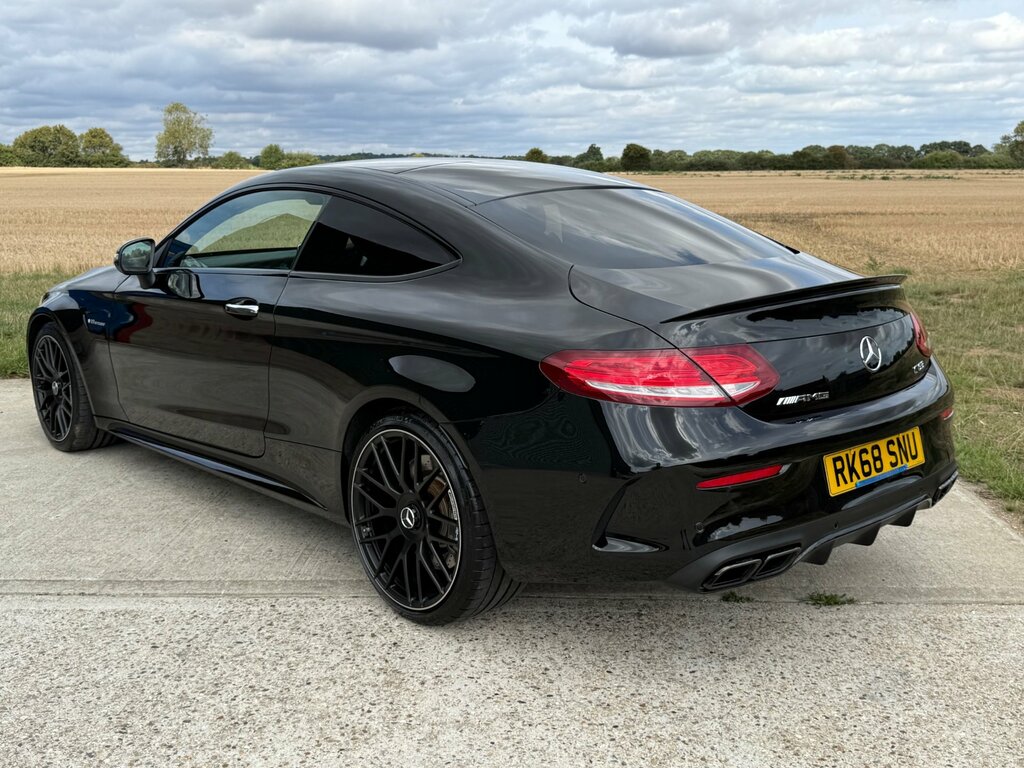 Mercedes-Benz C Class 4.0 C63 V8 Biturbo Amg Premium Coupe Black #5