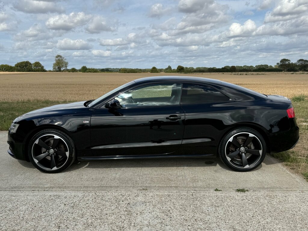 Audi A5 2.0 Tdi Black Edition Coupe Euro Black #3