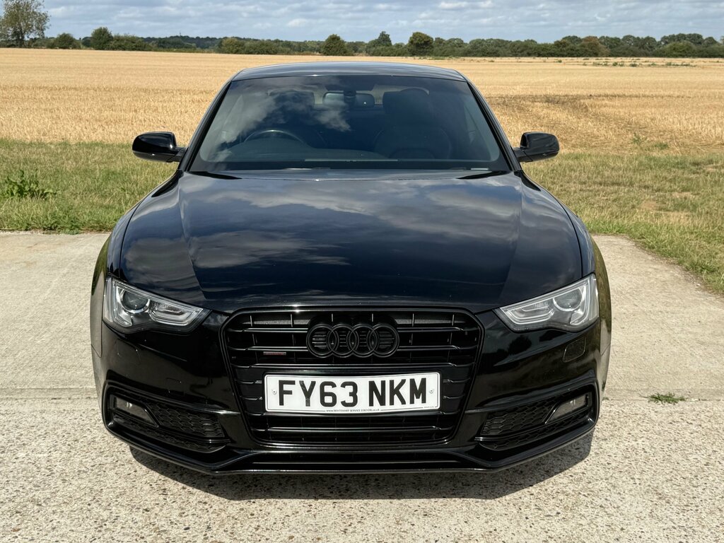 Audi A5 2.0 Tdi Black Edition Coupe Euro Black #5