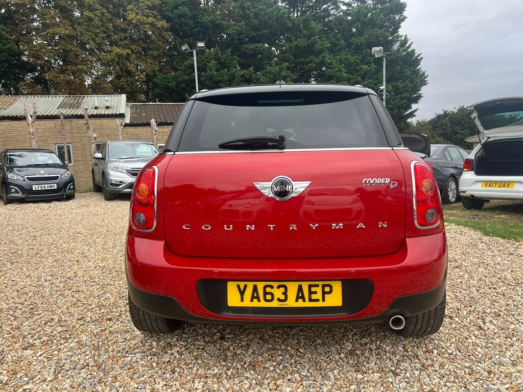 Mini Countryman 1.6 Cooper D All4 Countryman Red #4