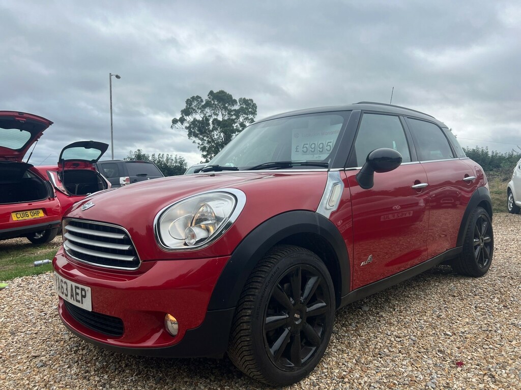Mini Countryman 1.6 Cooper D All4 Countryman Red