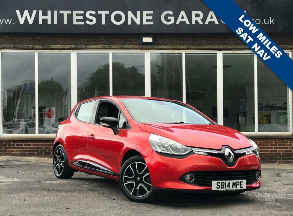 Renault Clio 1.2L Dynamique Medianav Red