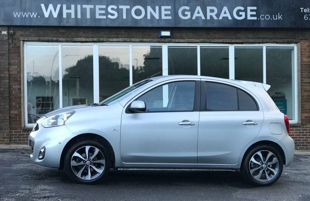 Nissan Micra 1L N-tec Silver #5