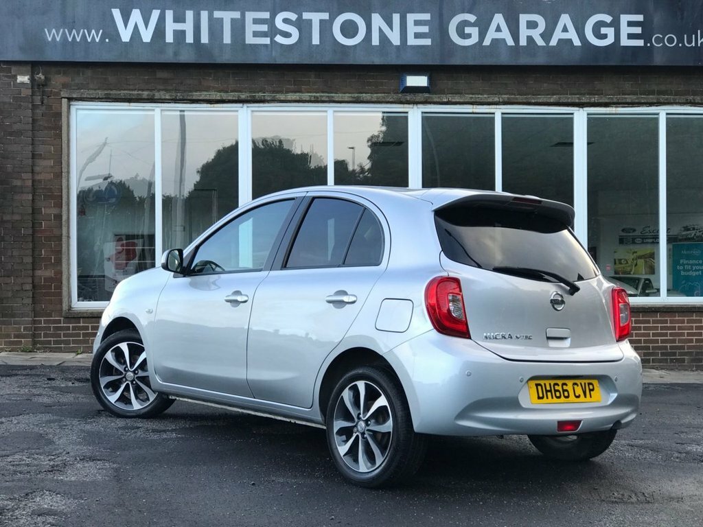 Nissan Micra 1L N-tec Silver #6