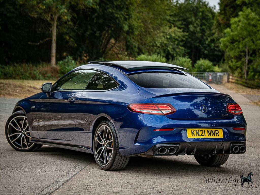 Mercedes-Benz C Class Coupe 3.0 C43 V6 Amg Night Edition Premium Plus Blue #4