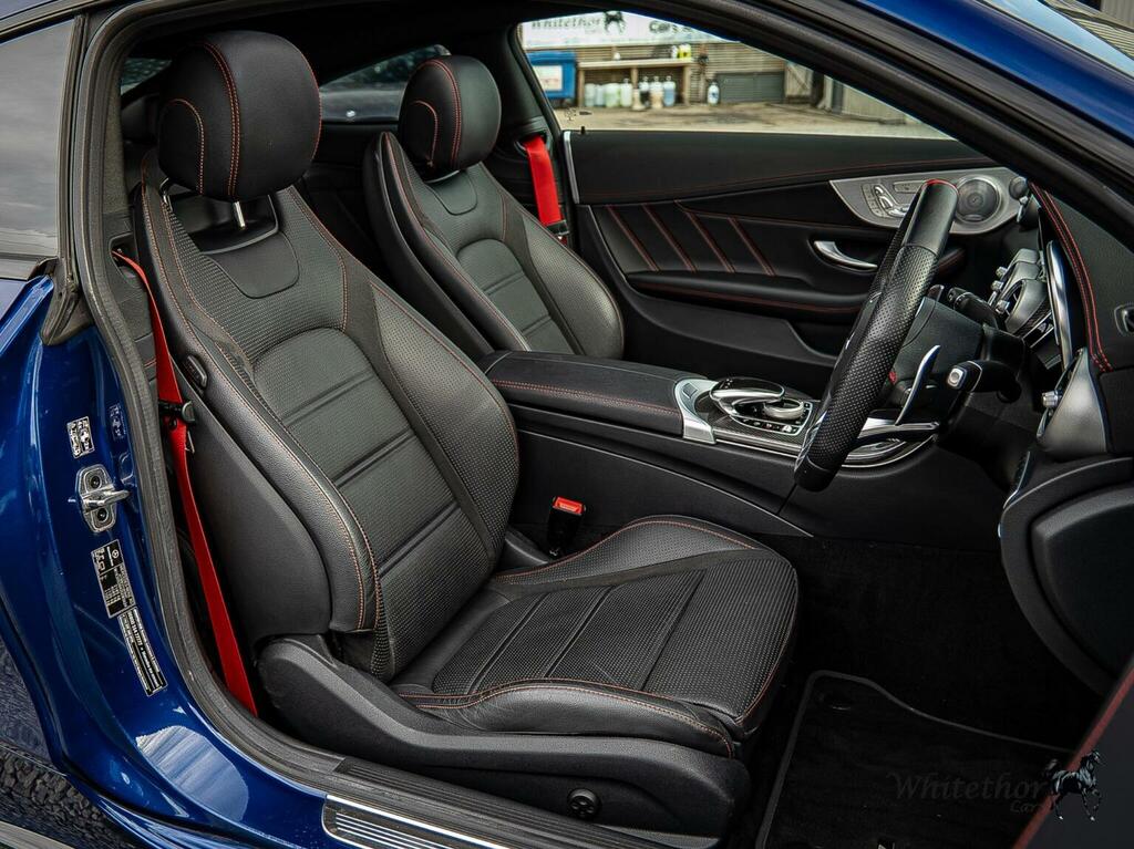 Mercedes-Benz C Class Coupe 3.0 C43 V6 Amg Night Edition Premium Plus Blue #6