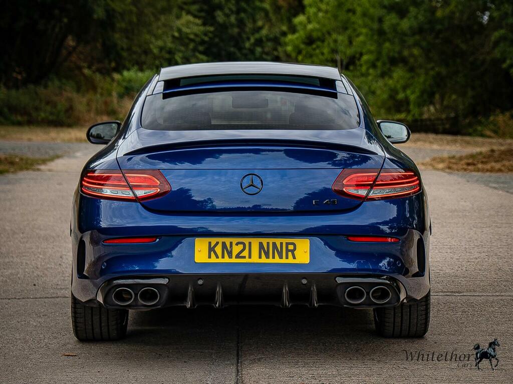 Mercedes-Benz C Class Coupe 3.0 C43 V6 Amg Night Edition Premium Plus Blue #5