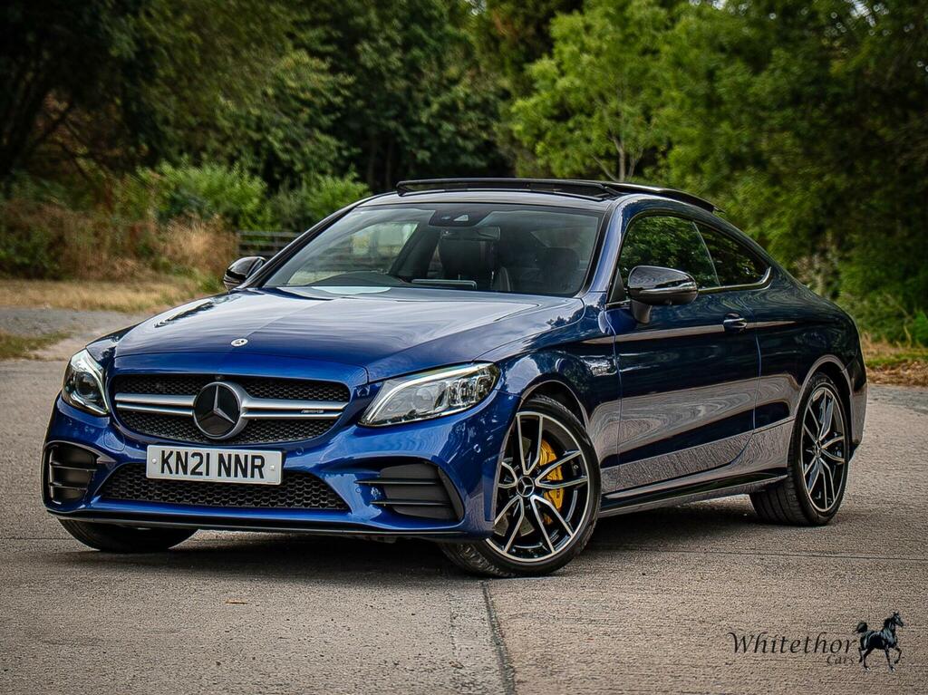 Mercedes-Benz C Class Coupe 3.0 C43 V6 Amg Night Edition Premium Plus Blue #3