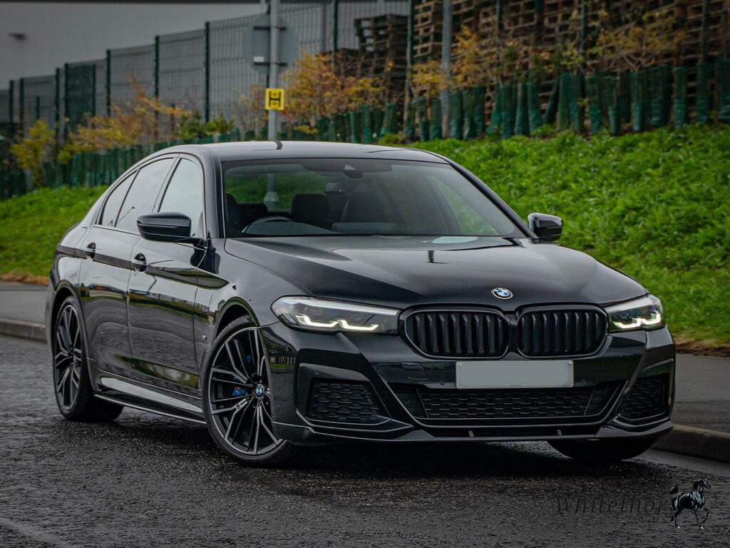 BMW 5 Series 2.0 520I Mht M Sport Steptronic Euro 6 Ss Black