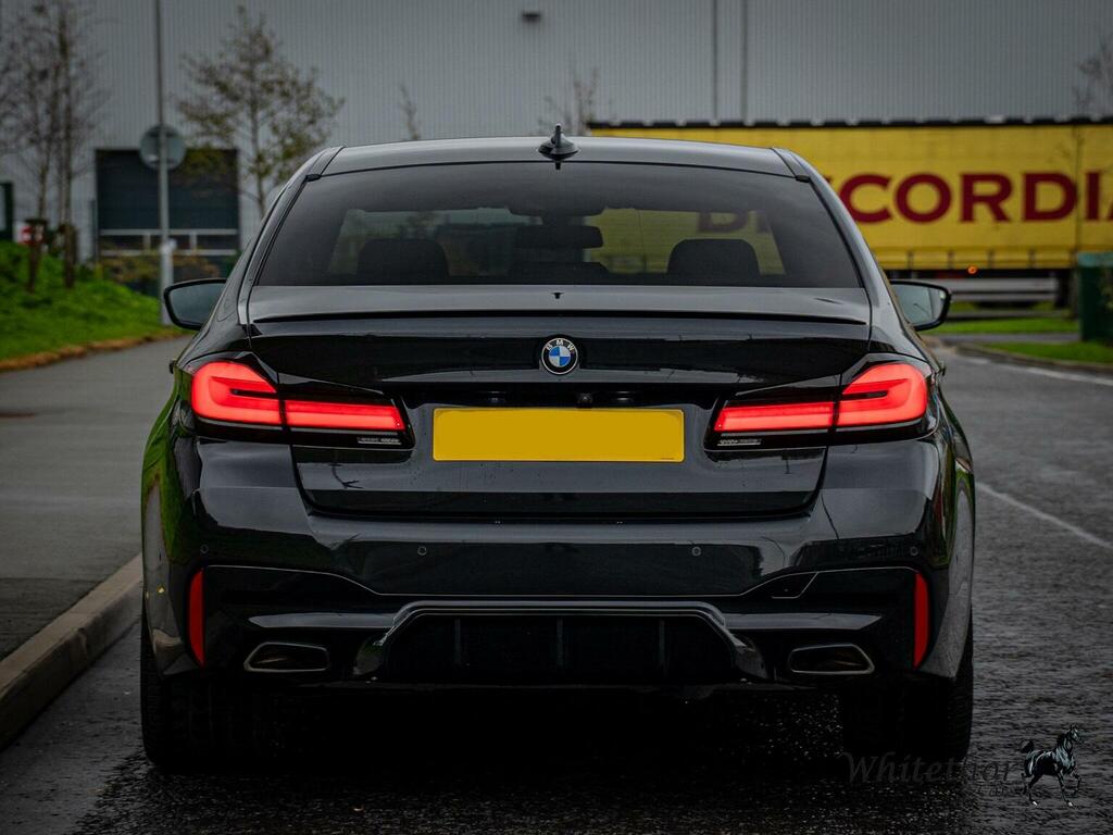 BMW 5 Series 2.0 520I Mht M Sport Steptronic Euro 6 Ss Black #4
