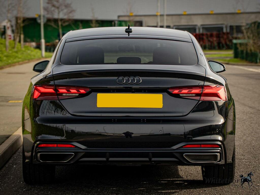 Audi A5 2.0 Tfsi 40 S Line Sportback S Tronic Euro 6 Ss Black #4