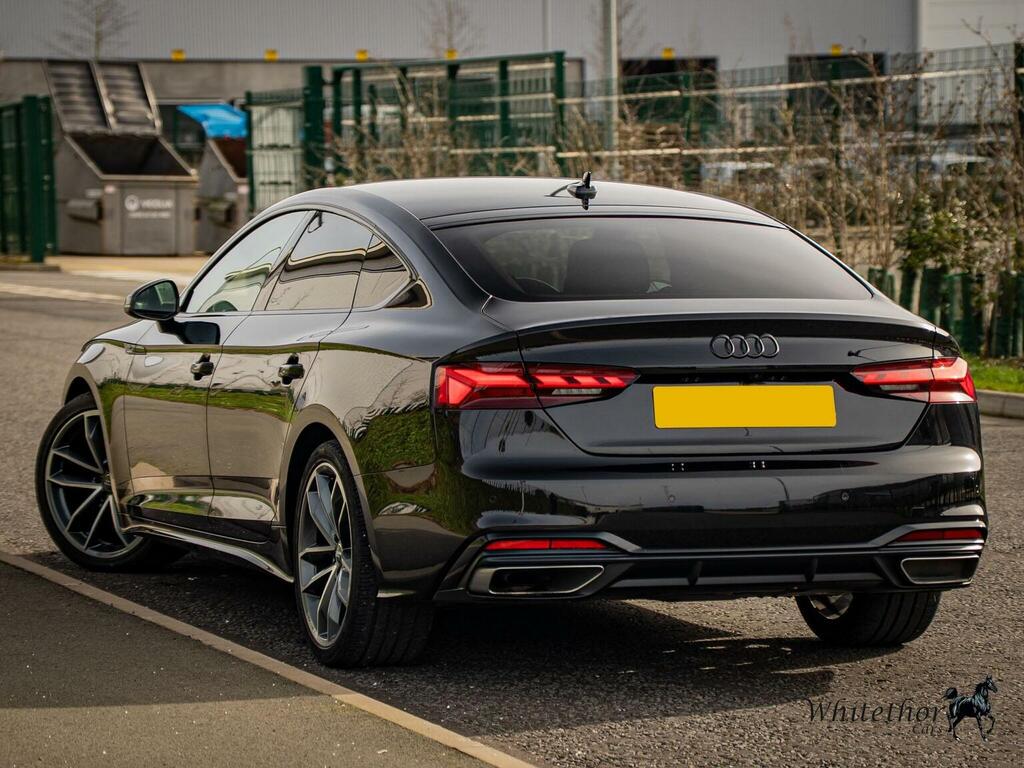 Audi A5 2.0 Tfsi 40 S Line Sportback S Tronic Euro 6 Ss Black #3