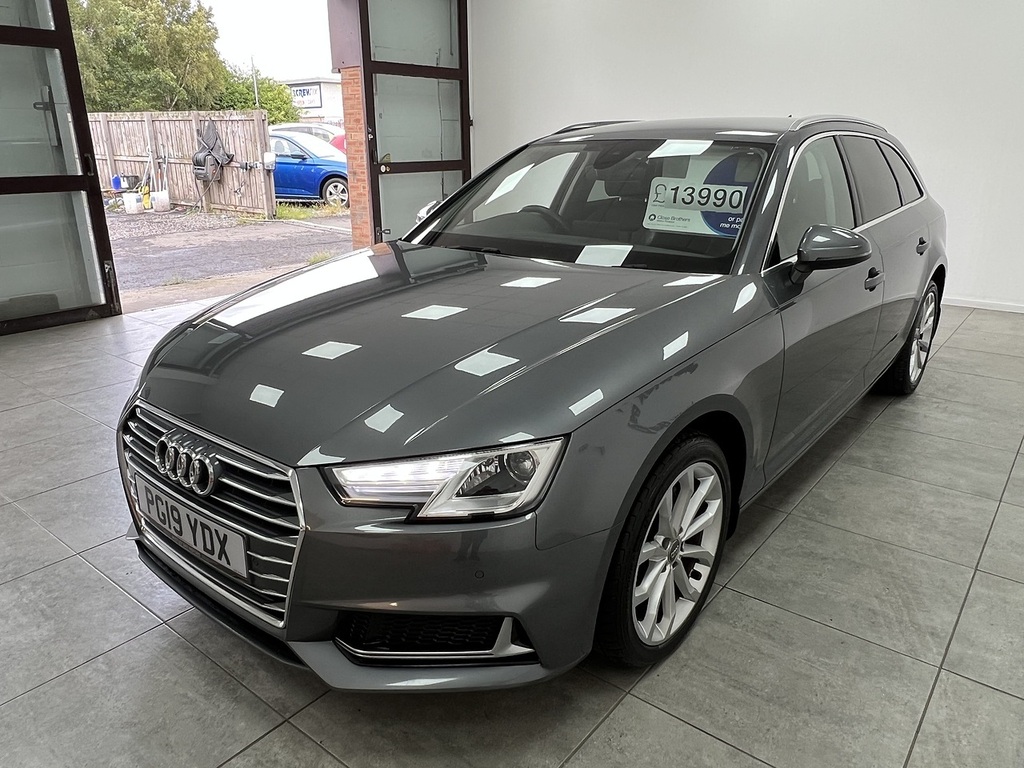 Audi A4 Avant Tdi Sport PG19YDX Grey #5