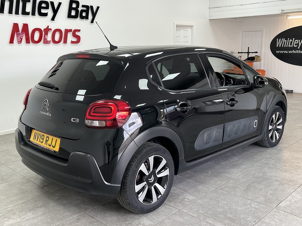Citroen C3 Puretech Flair NV19RJJ Black #3