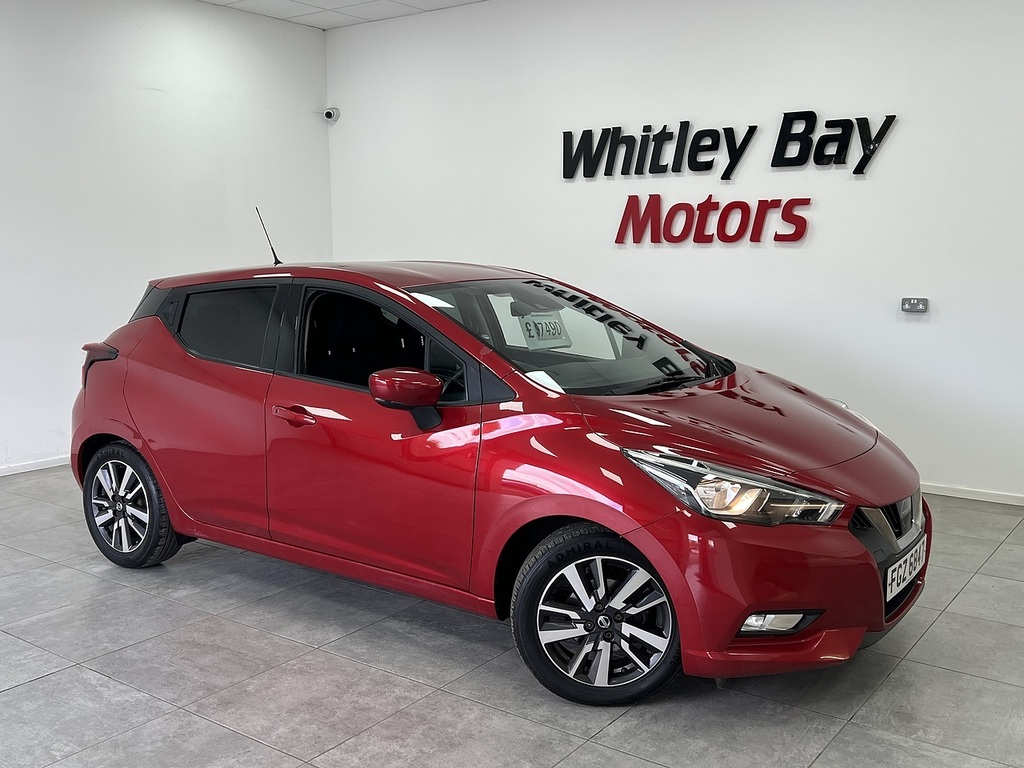 Nissan Micra Ig-t N-connecta Red