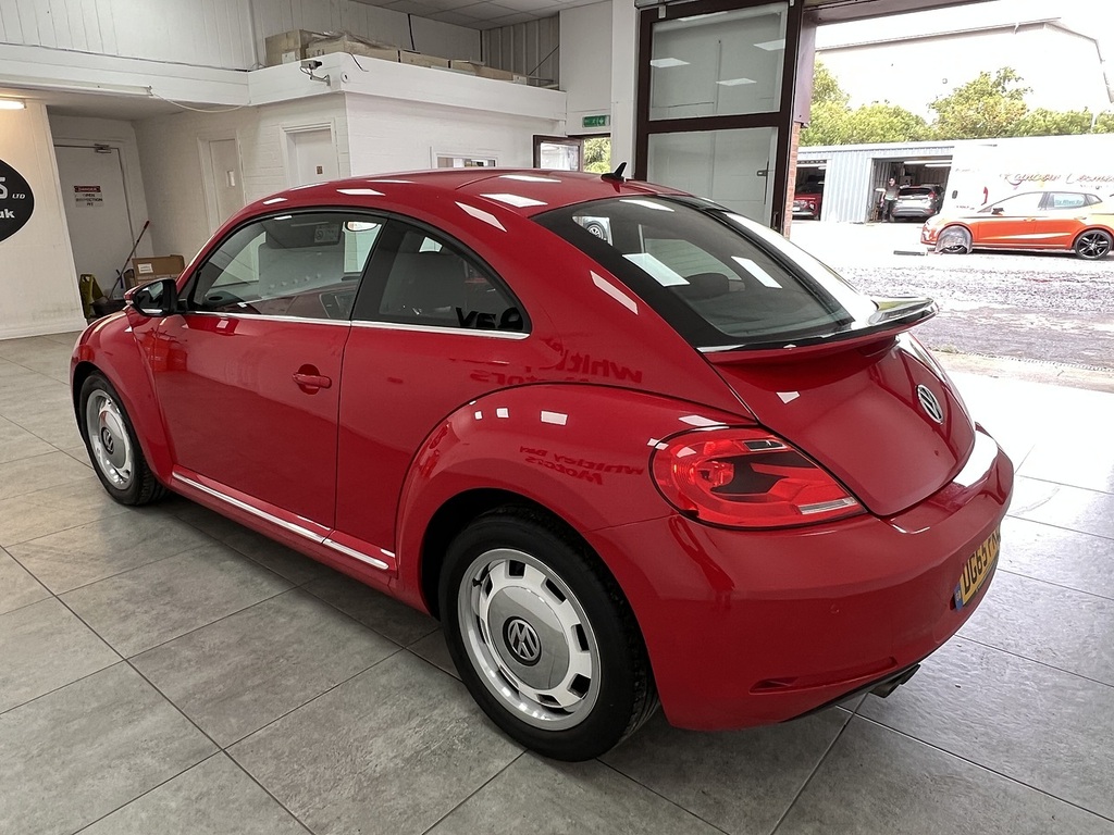 Volkswagen Beetle Tdi Bluemotion Tech Design Red #5