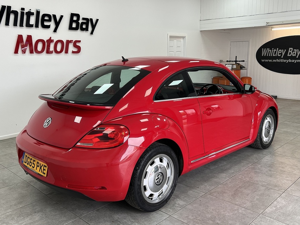 Volkswagen Beetle Tdi Bluemotion Tech Design Red #3