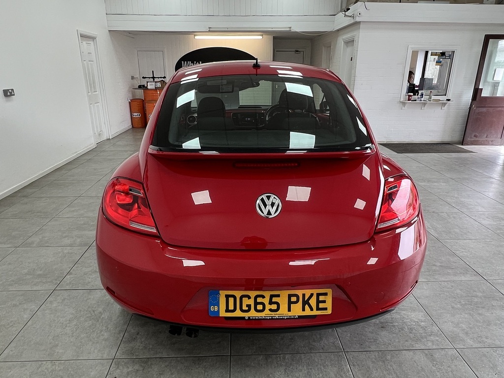Volkswagen Beetle Tdi Bluemotion Tech Design Red #4