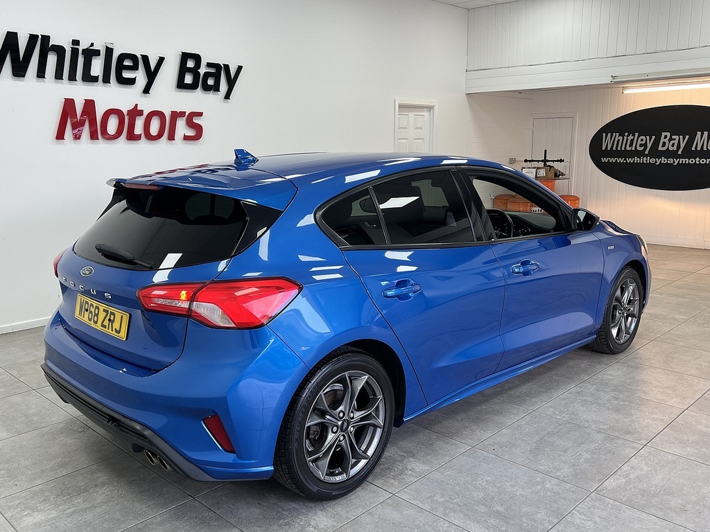 Ford Focus Ecoblue St-line Blue #3