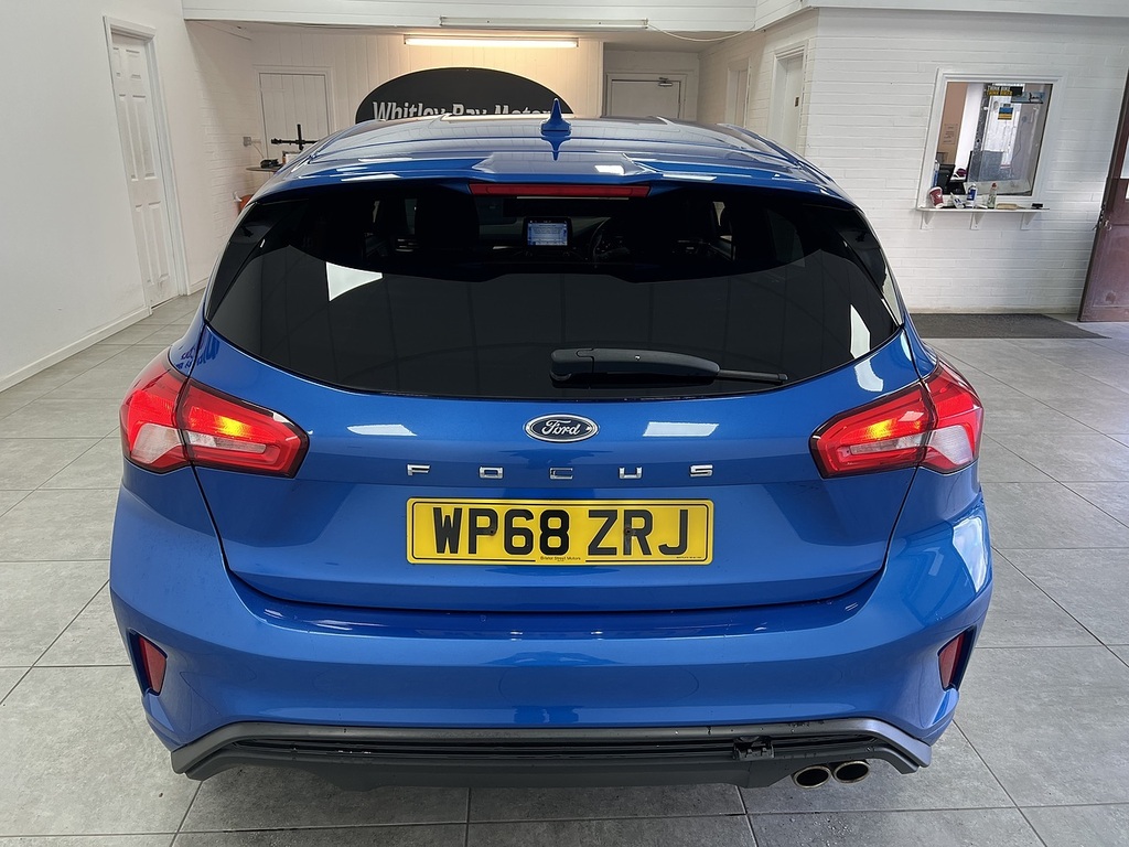 Ford Focus Ecoblue St-line Blue #4
