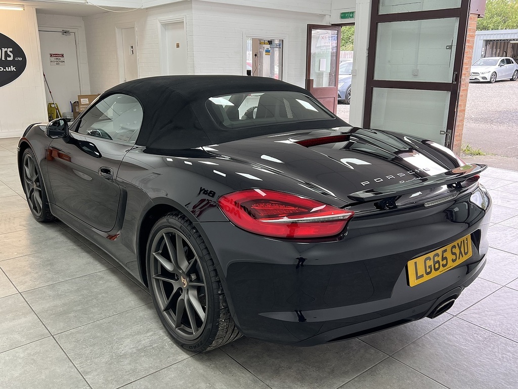 Porsche Boxster 981 Black #6