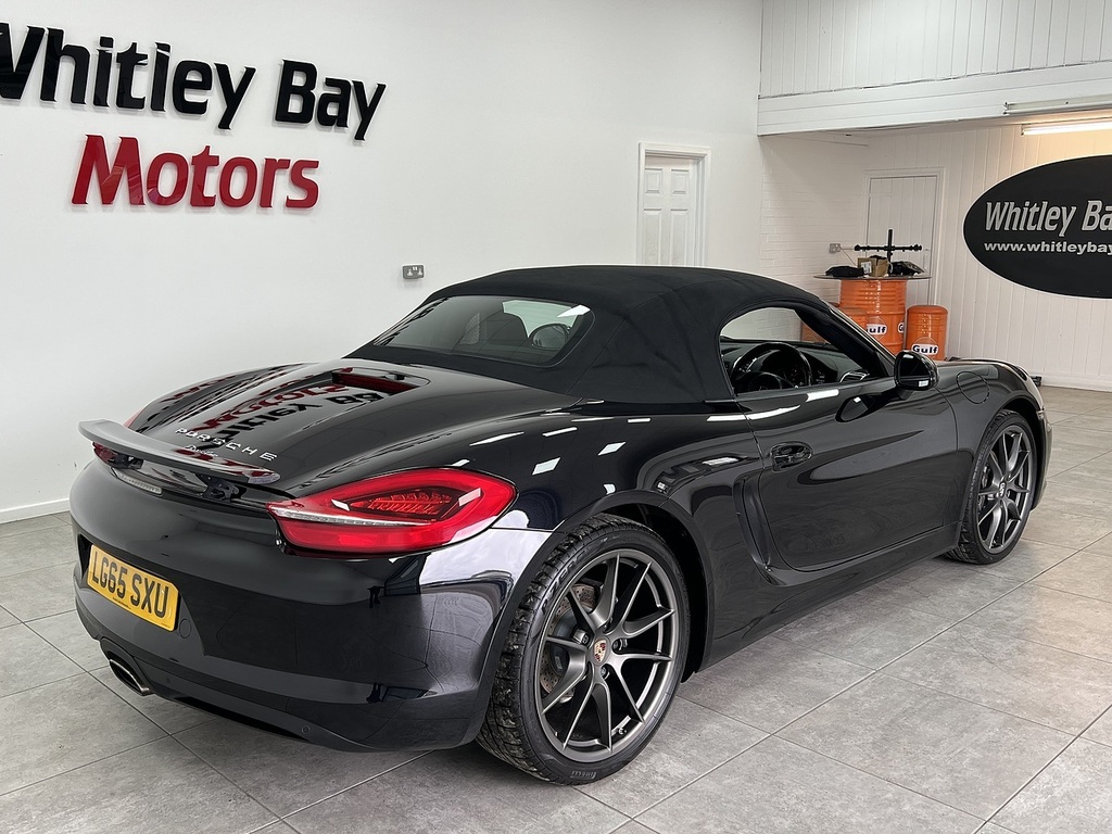 Porsche Boxster 981 Black #3