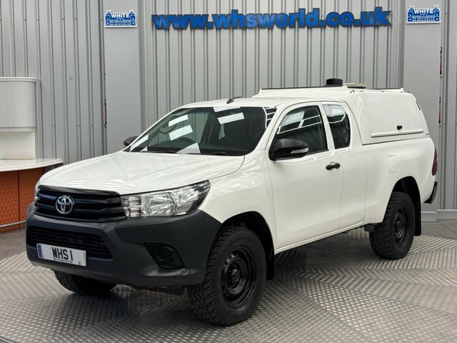 Toyota HILUX 2017 2.4 D-4d 150 Bhp Active King Cab Pickup 4Wd M White #3