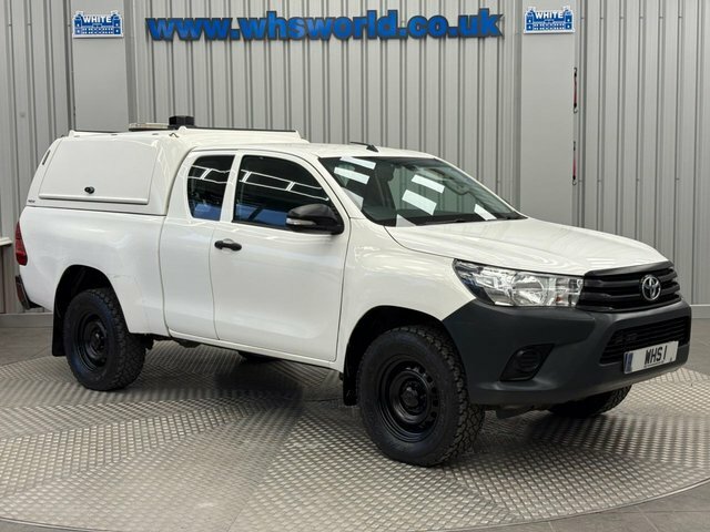 Toyota HILUX 2017 2.4 D-4d 150 Bhp Active King Cab Pickup 4Wd M White
