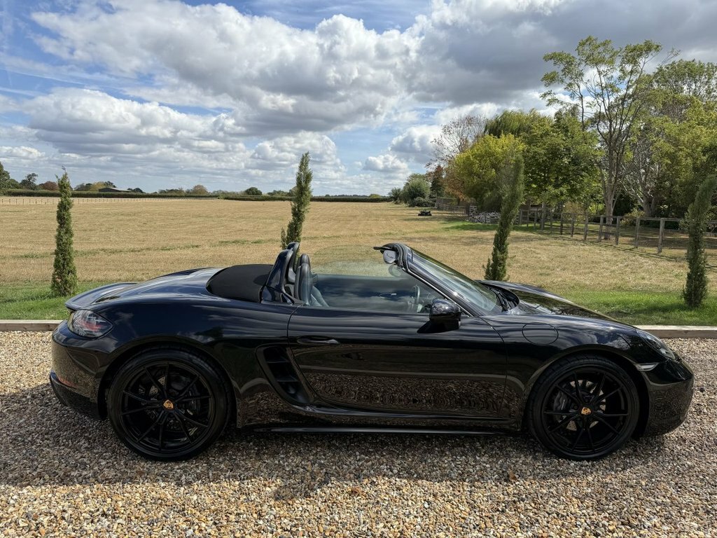 Porsche 718 Boxster Convertible Black #4